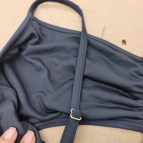 MADEWELL Second Wave Cutout One-Piece Swimsuit Black XLARGE NWT - Picture 6 of 13